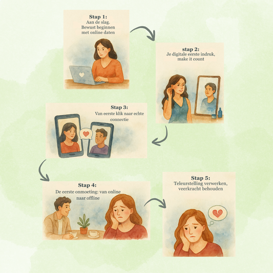 5 stappen naar succesvol online daten