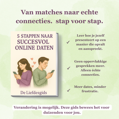5 stappen naar succesvol online daten