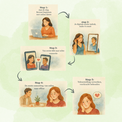 5 stappen naar succesvol online daten